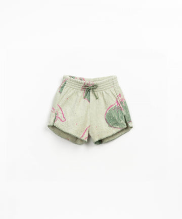 Plush Shorts with String - Oranges