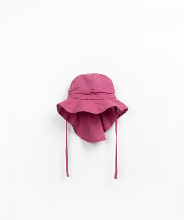 Linen Sun Hat - Mulberry