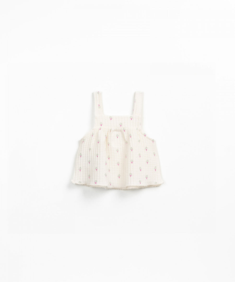 Waffle Jersey Top - Artichoke