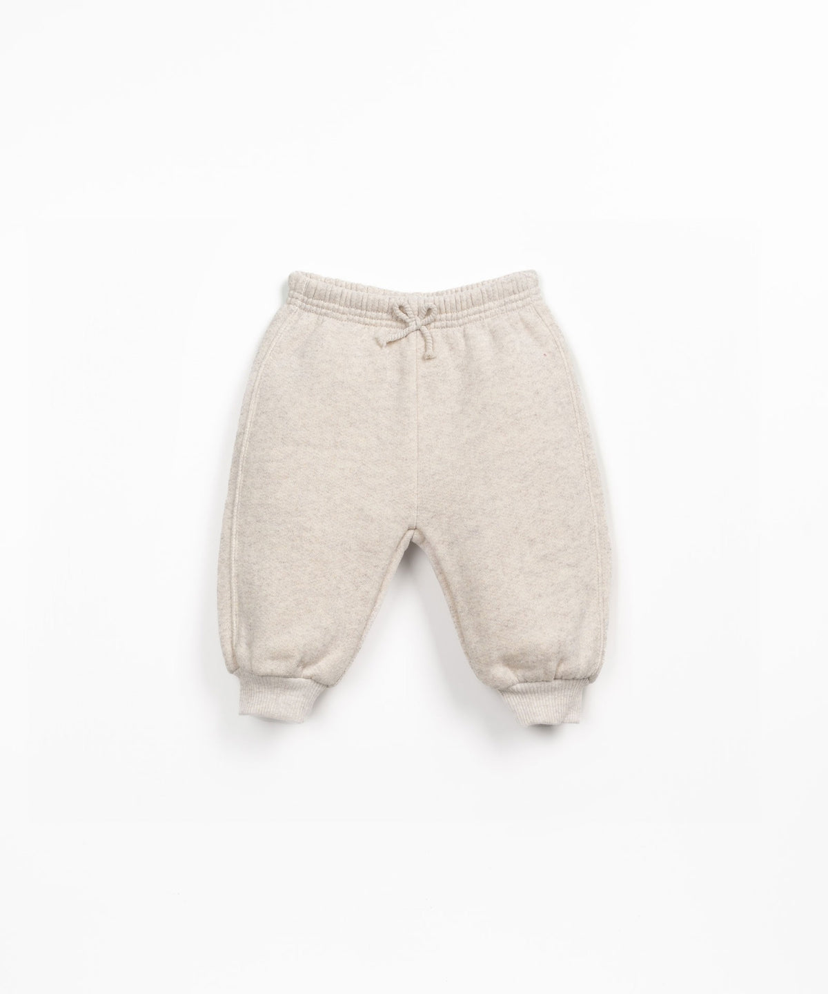 Fleece Pants with Waistband - Latte