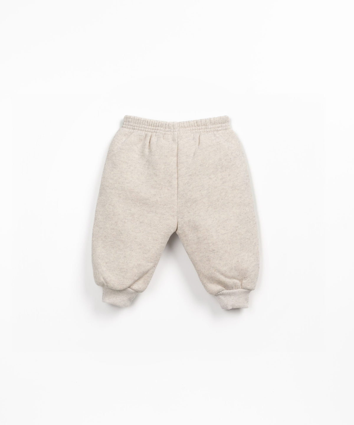 Fleece Pants with Waistband - Latte