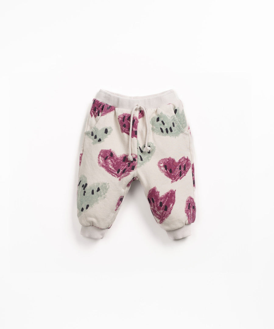 Jogger Pants - Hearts