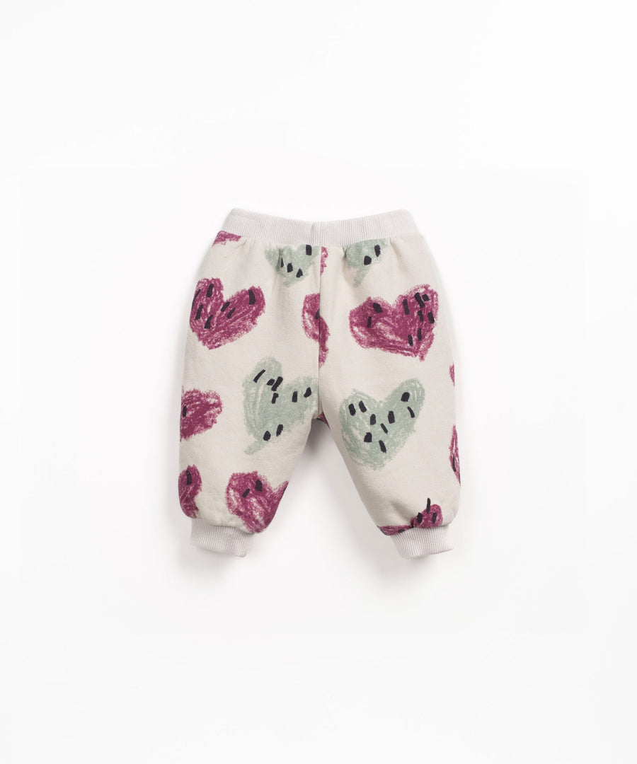 Jogger Pants - Hearts