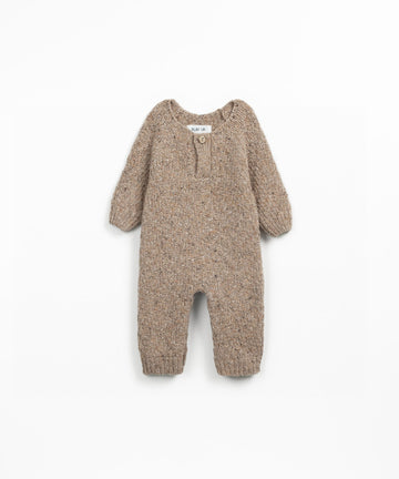Knitted Jumpsuit - Cocoa
