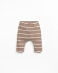 Striped Knit Leggings - Cocoa