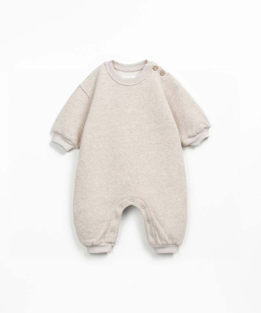 Fleece Jumpsuit - Latte