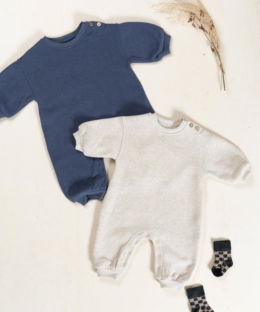 Fleece Jumpsuit - Latte