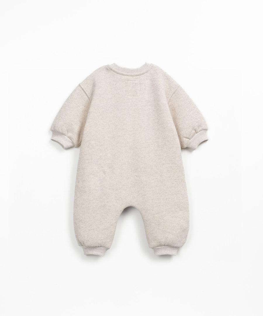 Fleece Jumpsuit - Latte
