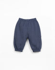Sweatpants with Fleece - Denim Blue