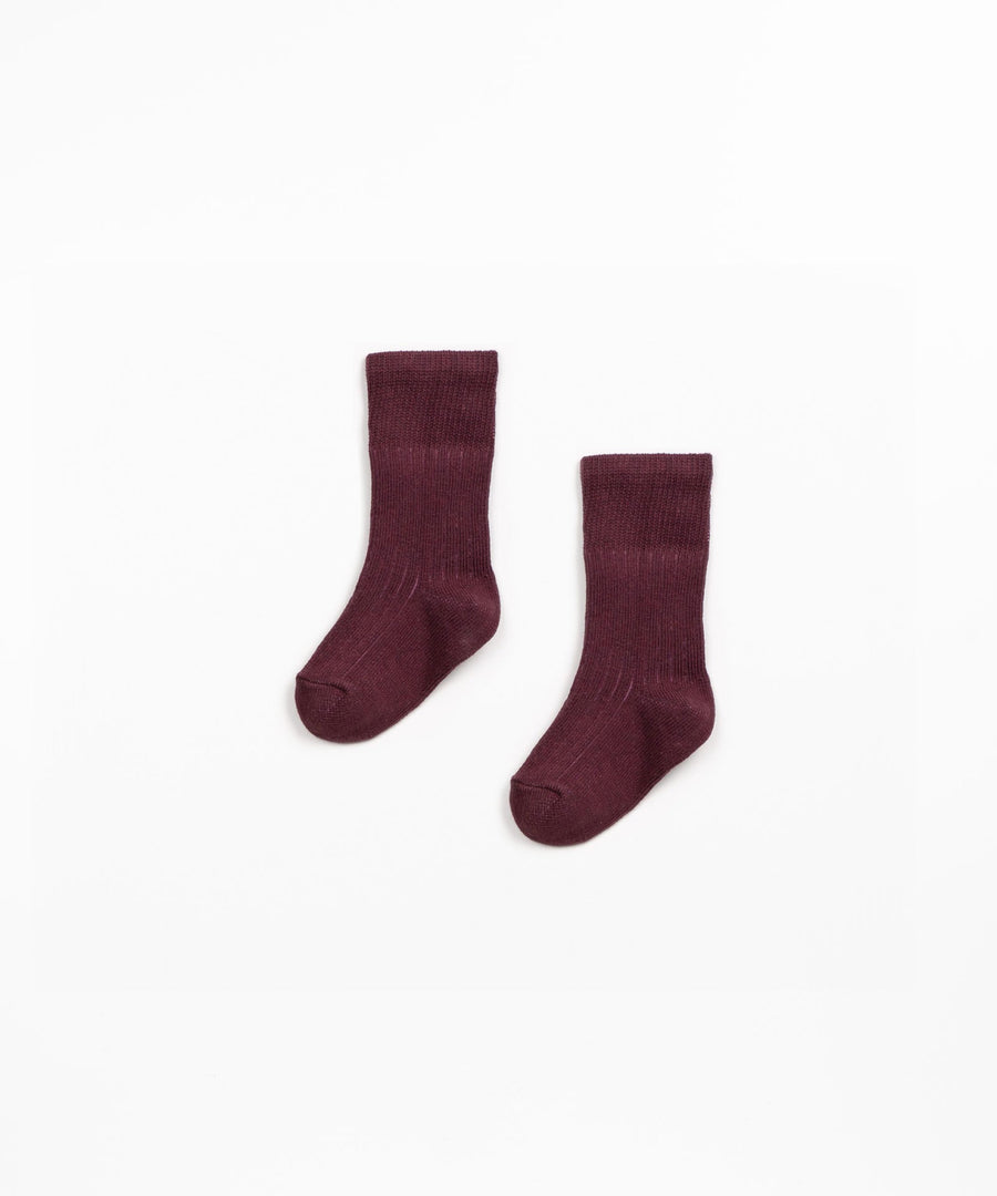 Organic Socks - Mulberry