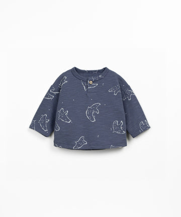 Flamé Long Sleeve T-Shirt - Blue Birds