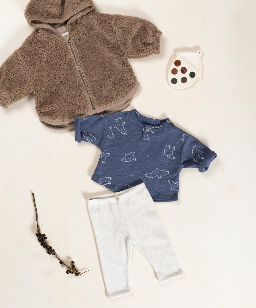 Flamé Long Sleeve T-Shirt - Blue Birds