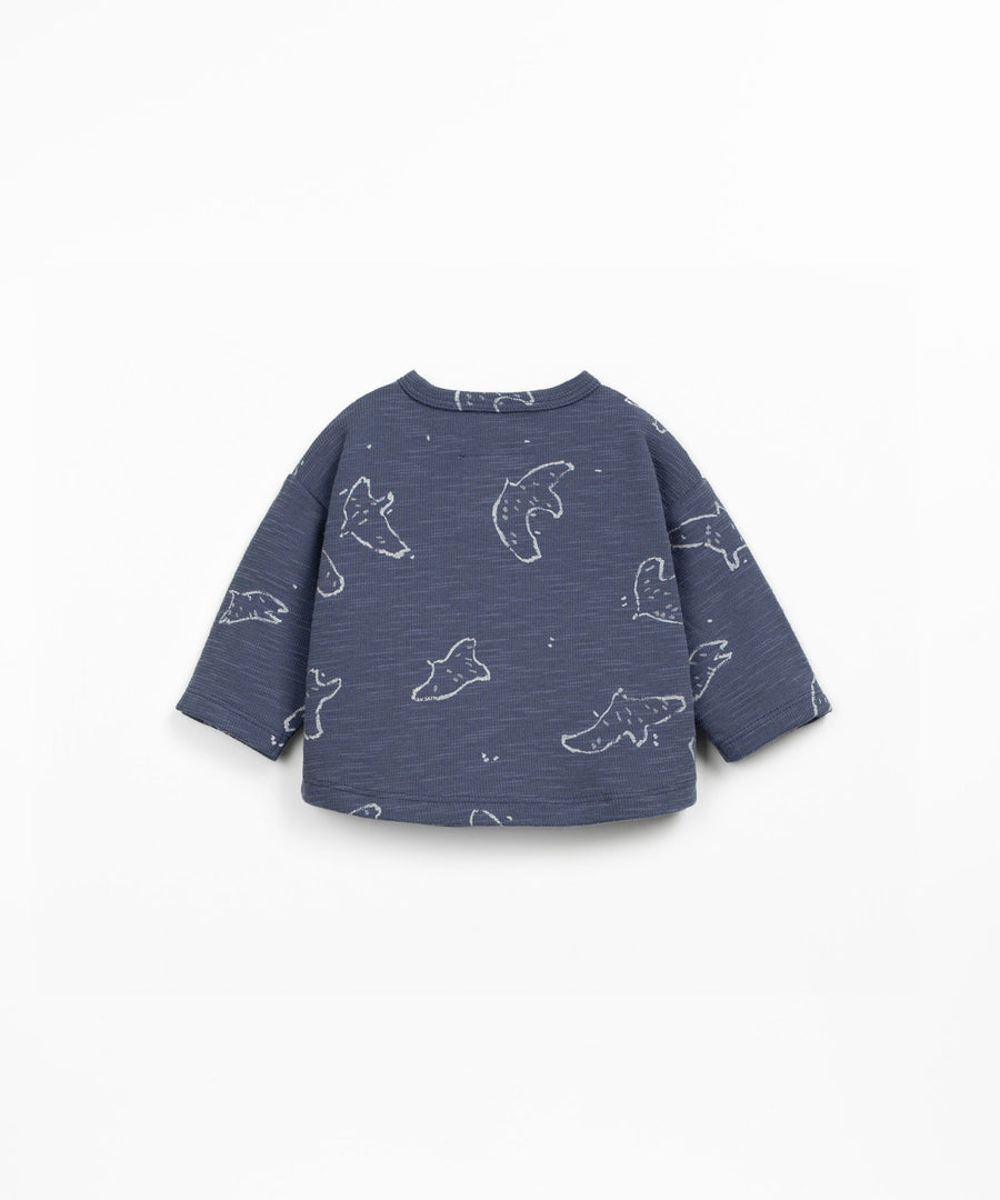 Flamé Long Sleeve T-Shirt - Blue Birds