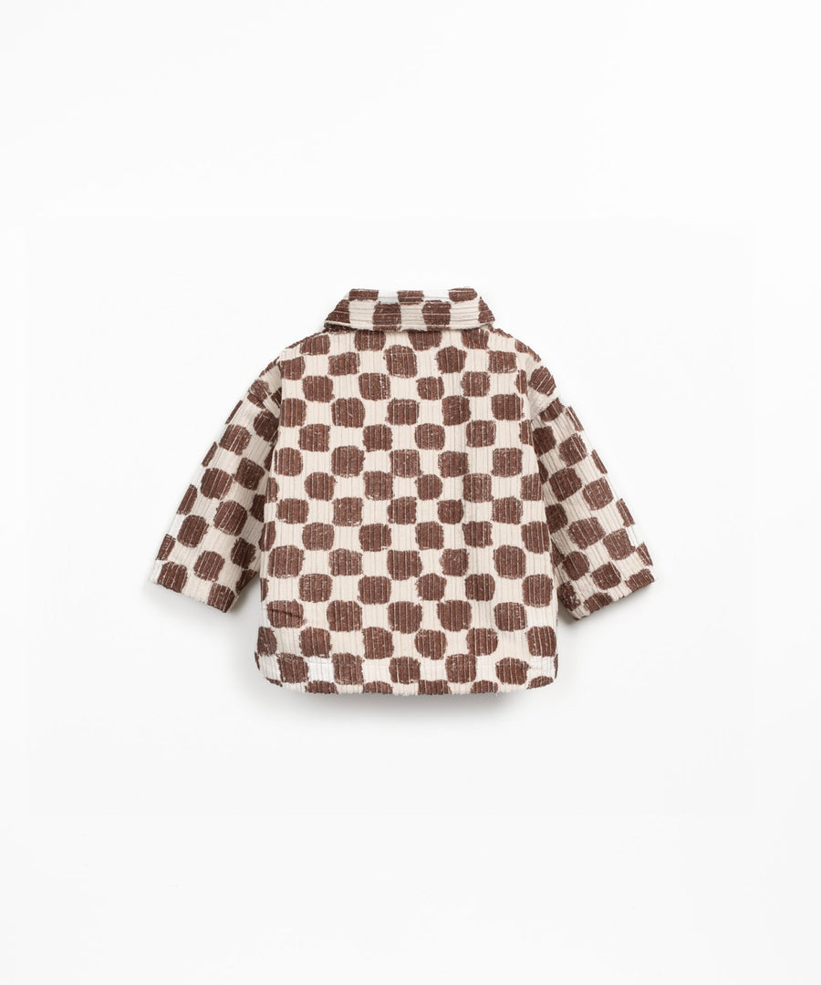 Corduroy Overshirt - Checkered