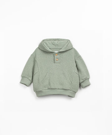 (Re)Play Yarn Hoodie with Pocket - Sage
