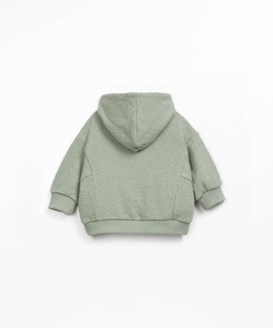 (Re)Play Yarn Hoodie with Pocket - Sage