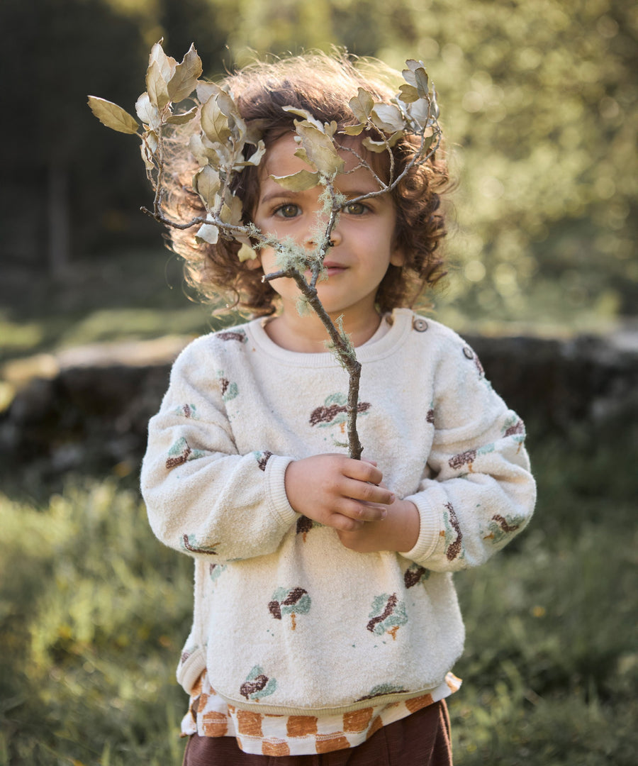 (Re)Play Yarn Sweatshirt - Trees