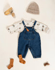 Denim Overall with Pocket
