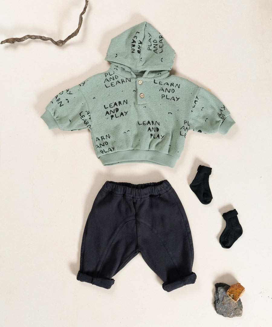 Twill Trousers - Charcoal