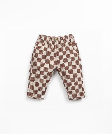 Corduroy Trousers - Checkered