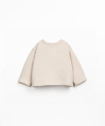 Re(Play) Yarn Cardigan - Latte