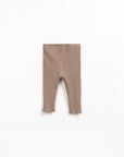 Rib Flamé Leggings - Cocoa