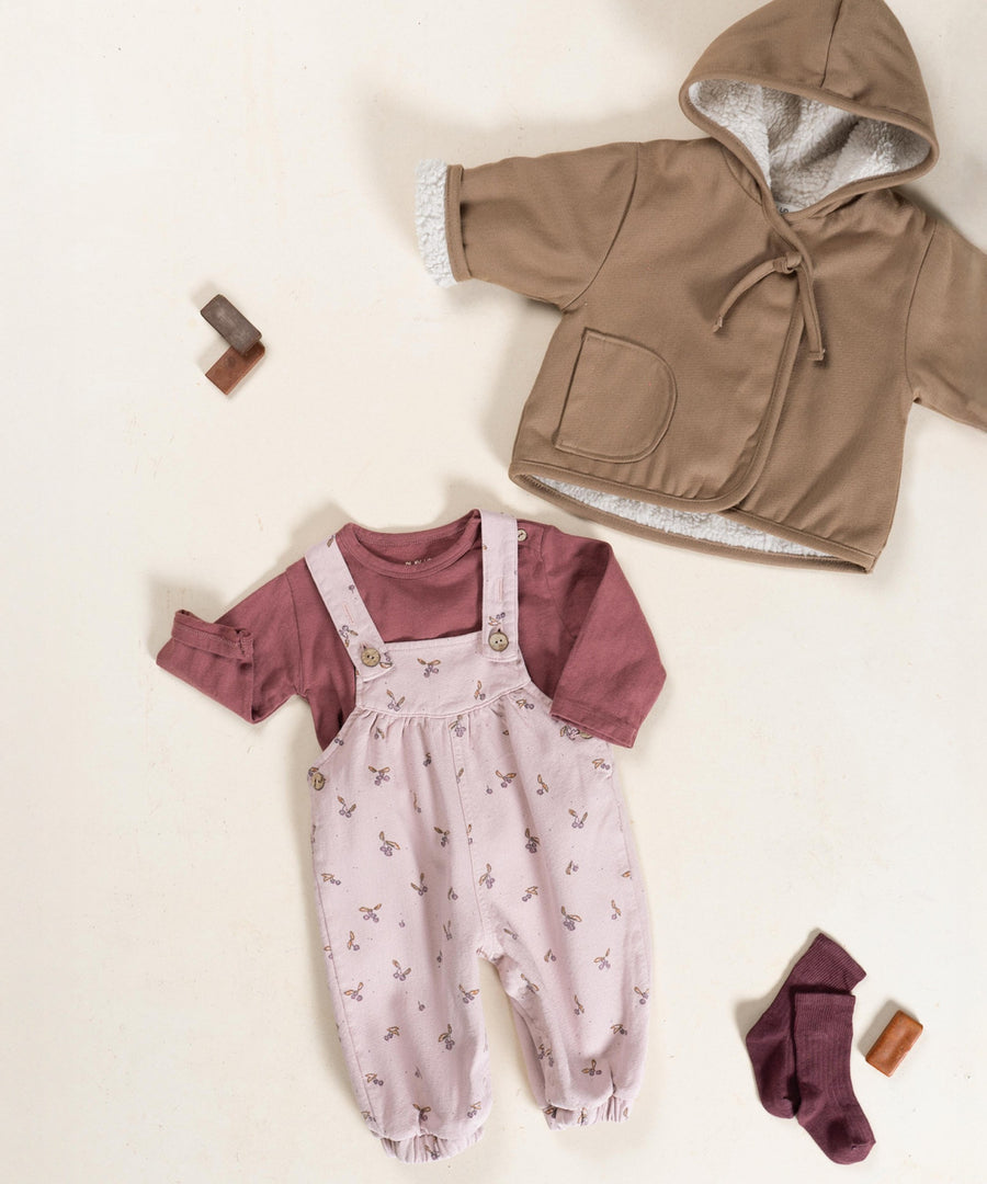 Waterproof Parka with Hood - Light Brown