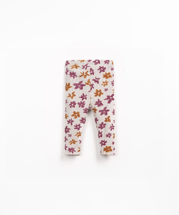 Ribbed Leggings - Daisies