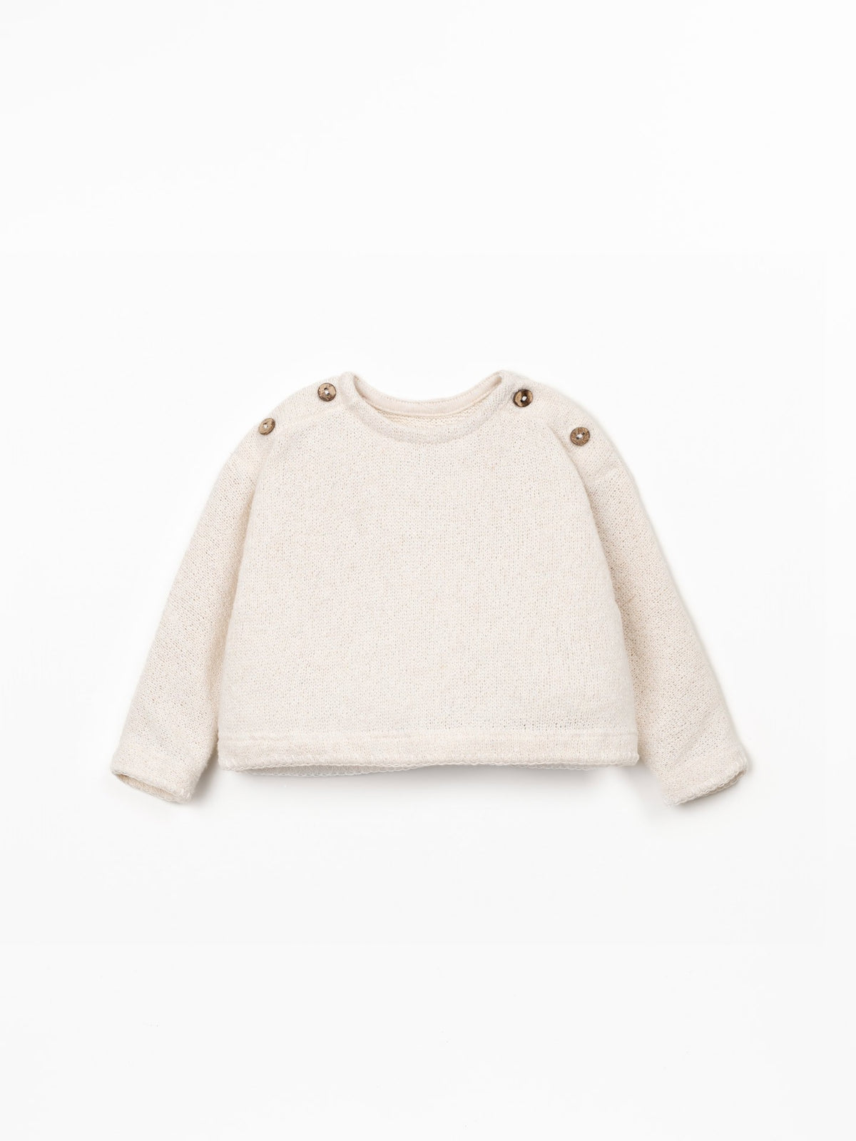 Re(Play) Jersey Sweater - Cream