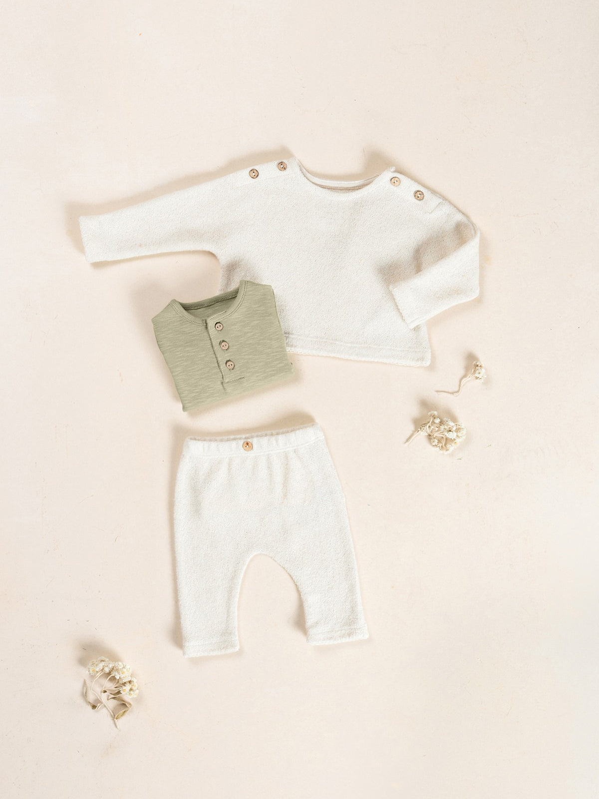 Re(Play) Jersey Leggings - Cream