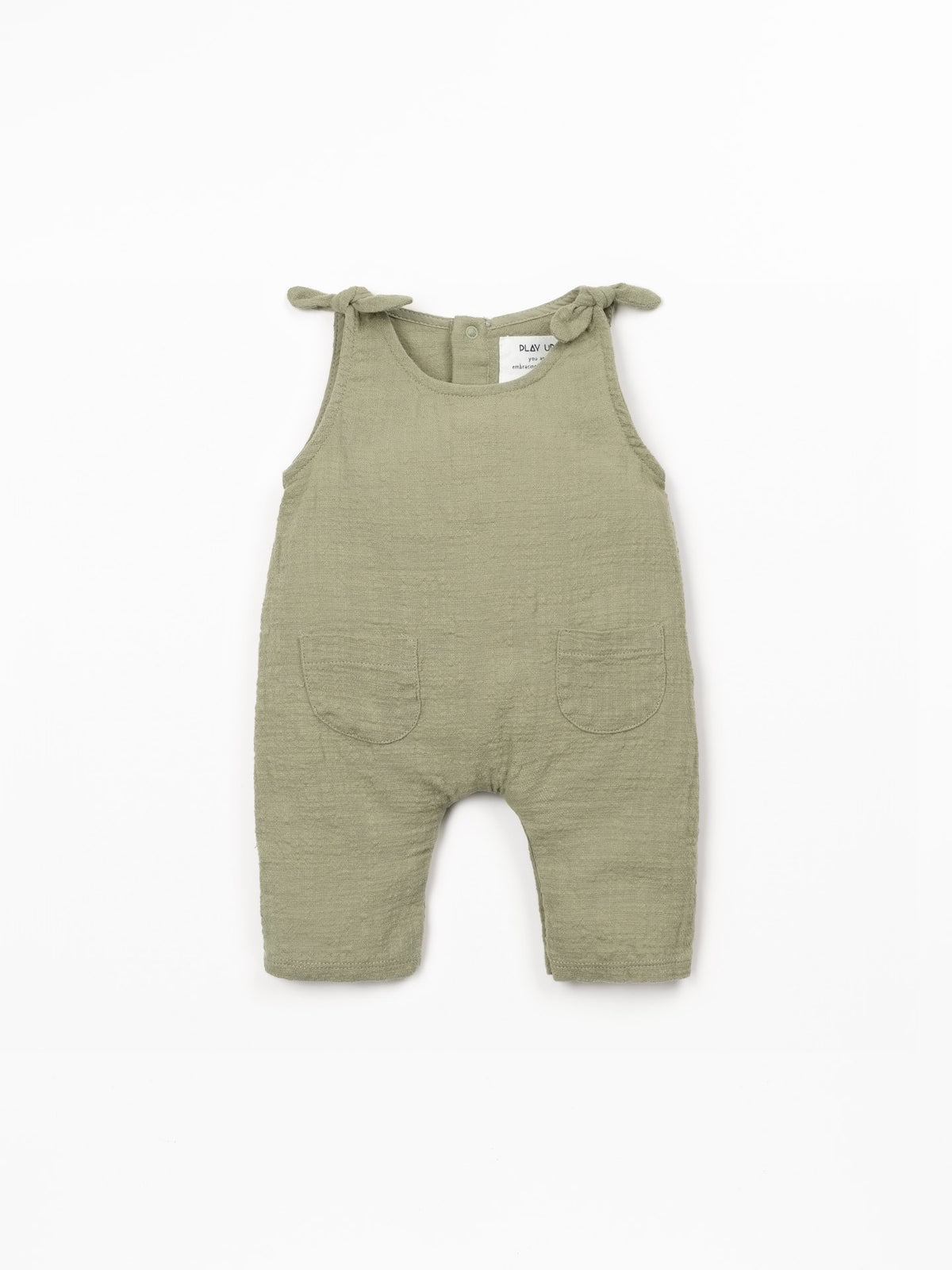 Organic Cotton Jumpsuit - Willow Green