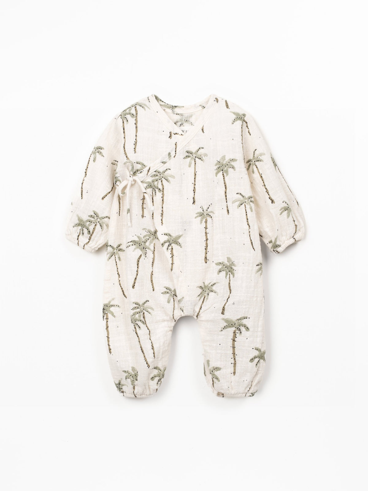Organic Cotton Jumpsuit - Palms