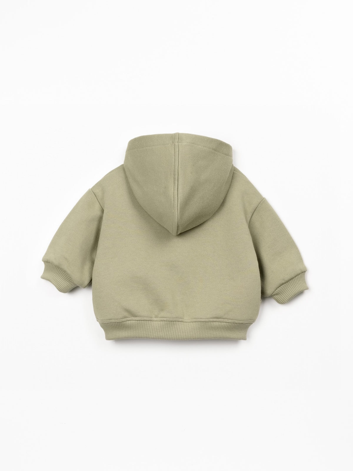 Hooded Cotton Jacket - Willow Green