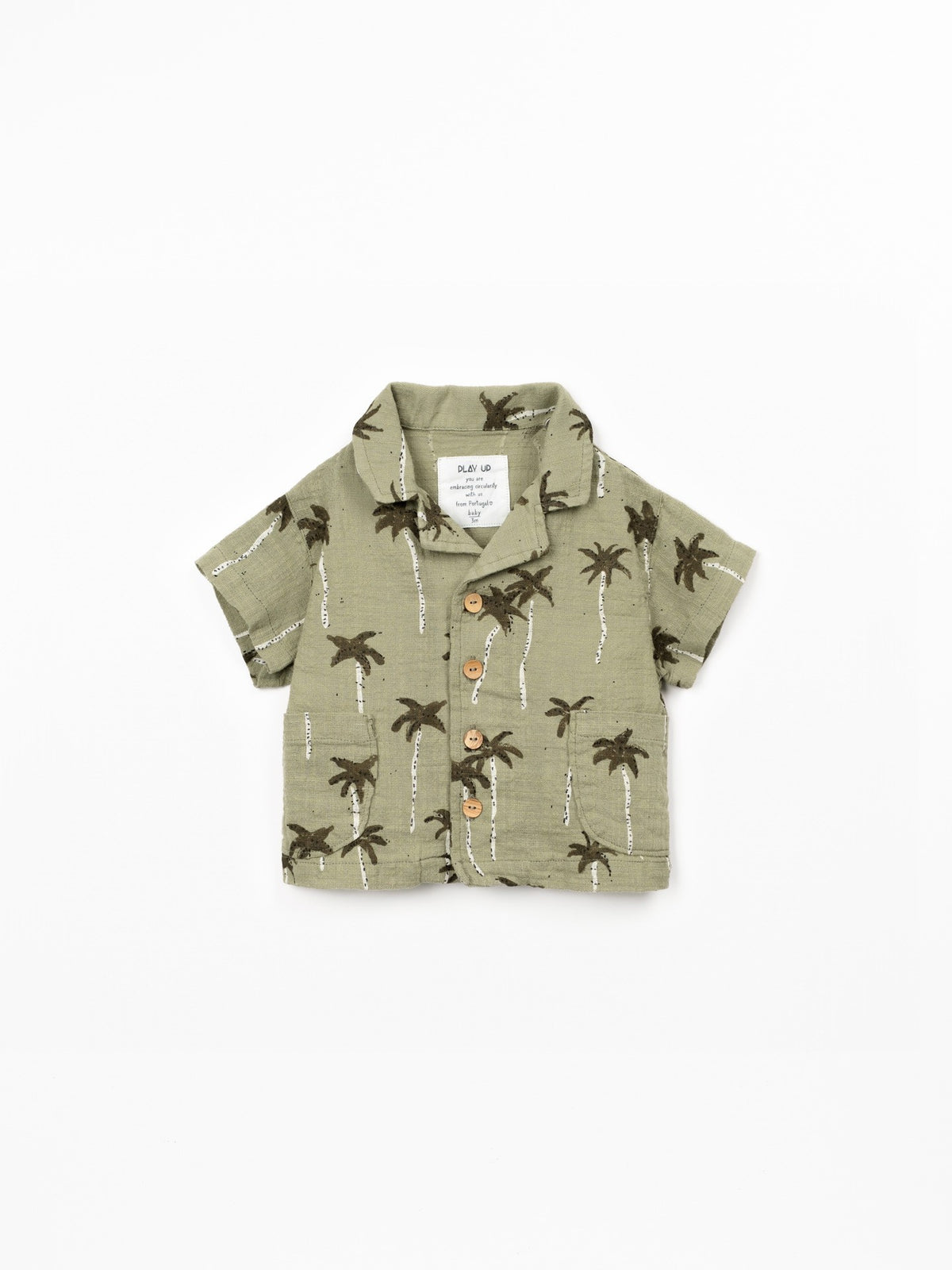 Organic Cotton Shirt - Palms