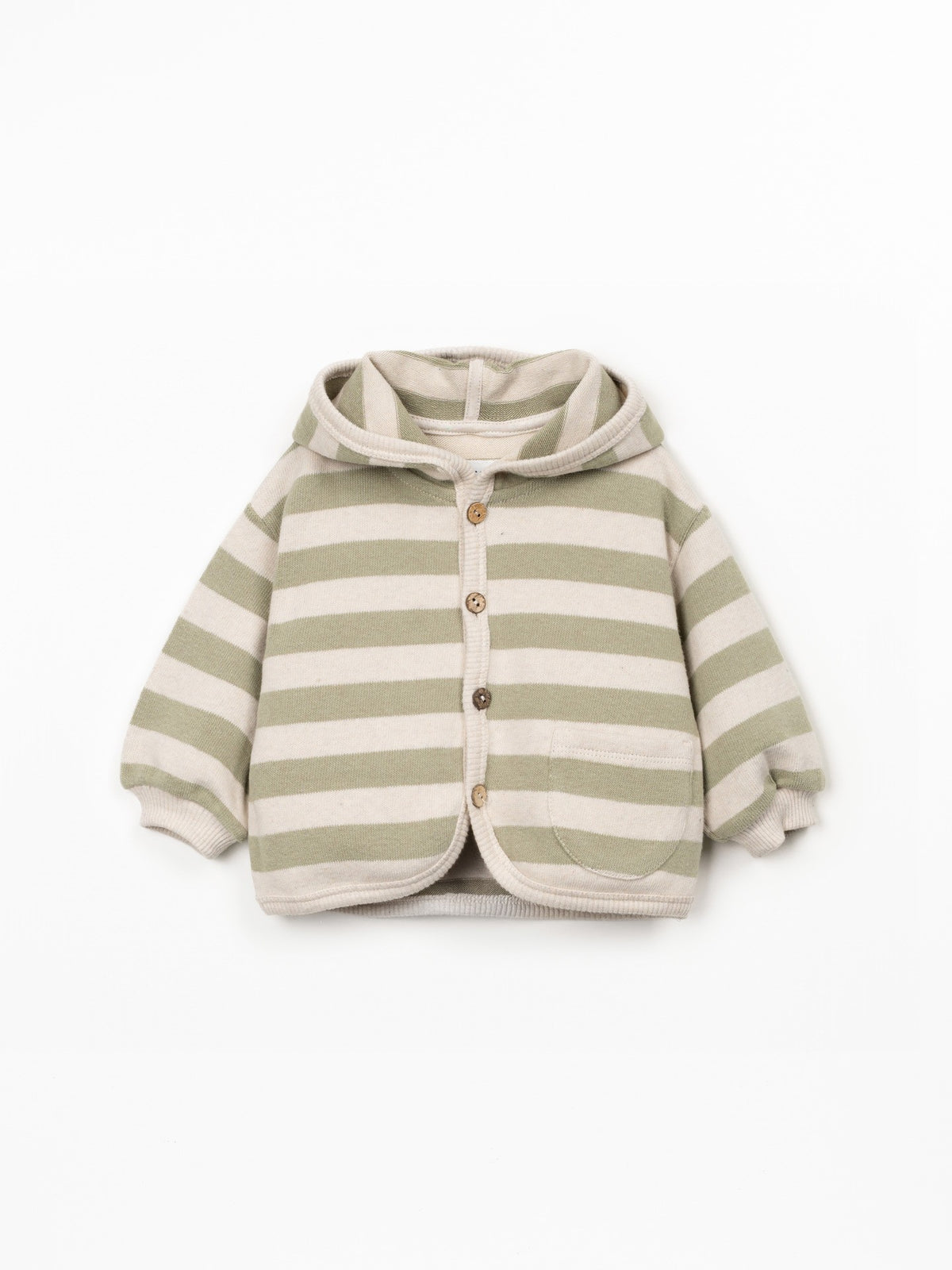 Re(Play) Hooded jacket - Green Stripes