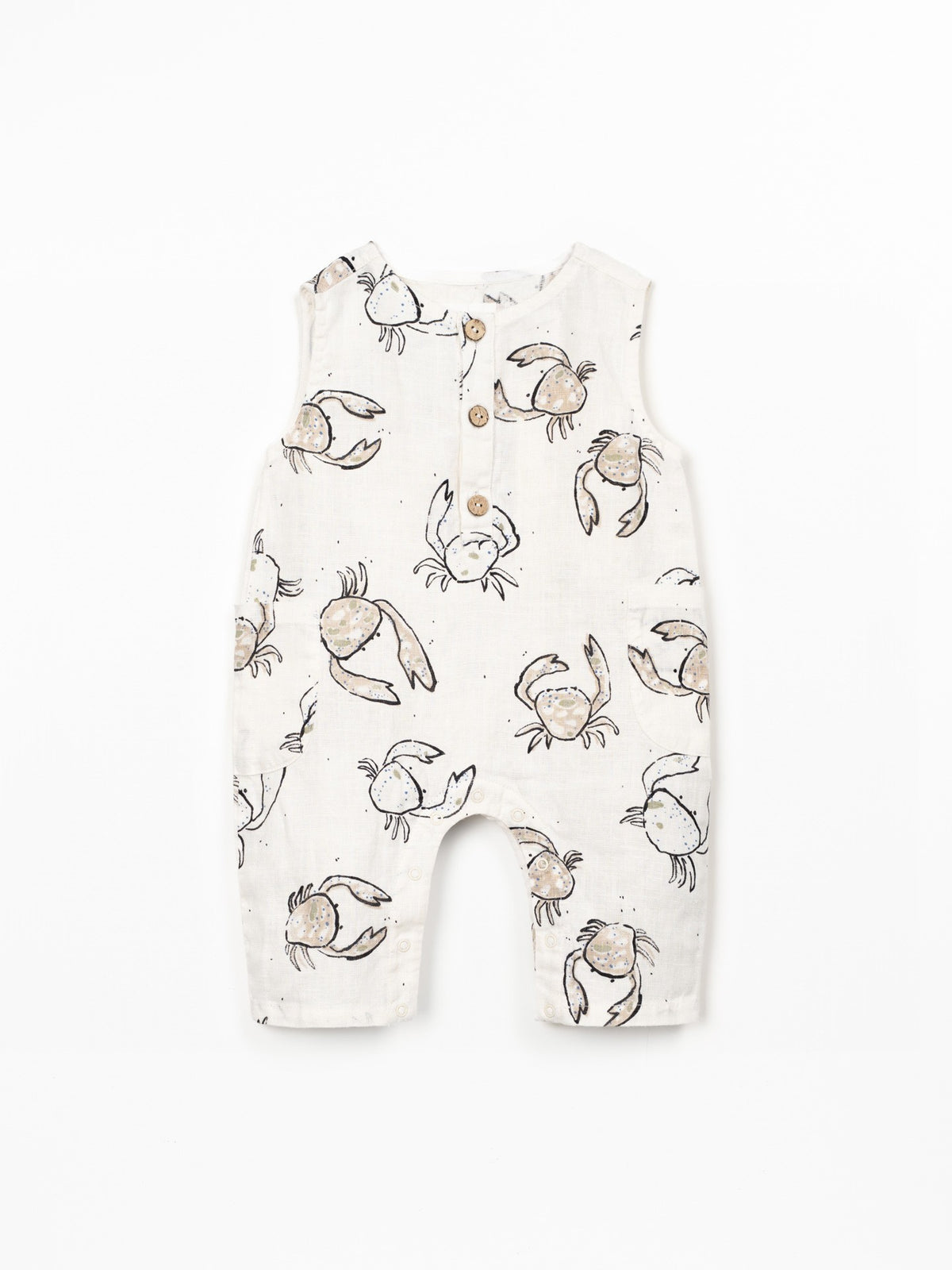 Linen Jumpsuit - Crabs