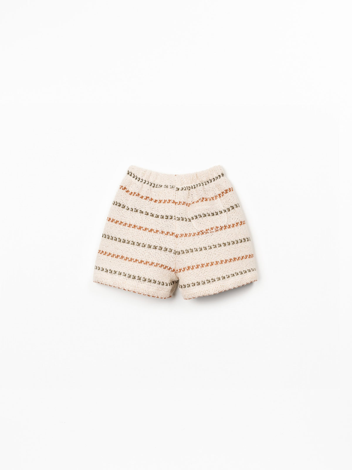Knit shorts - Stripes