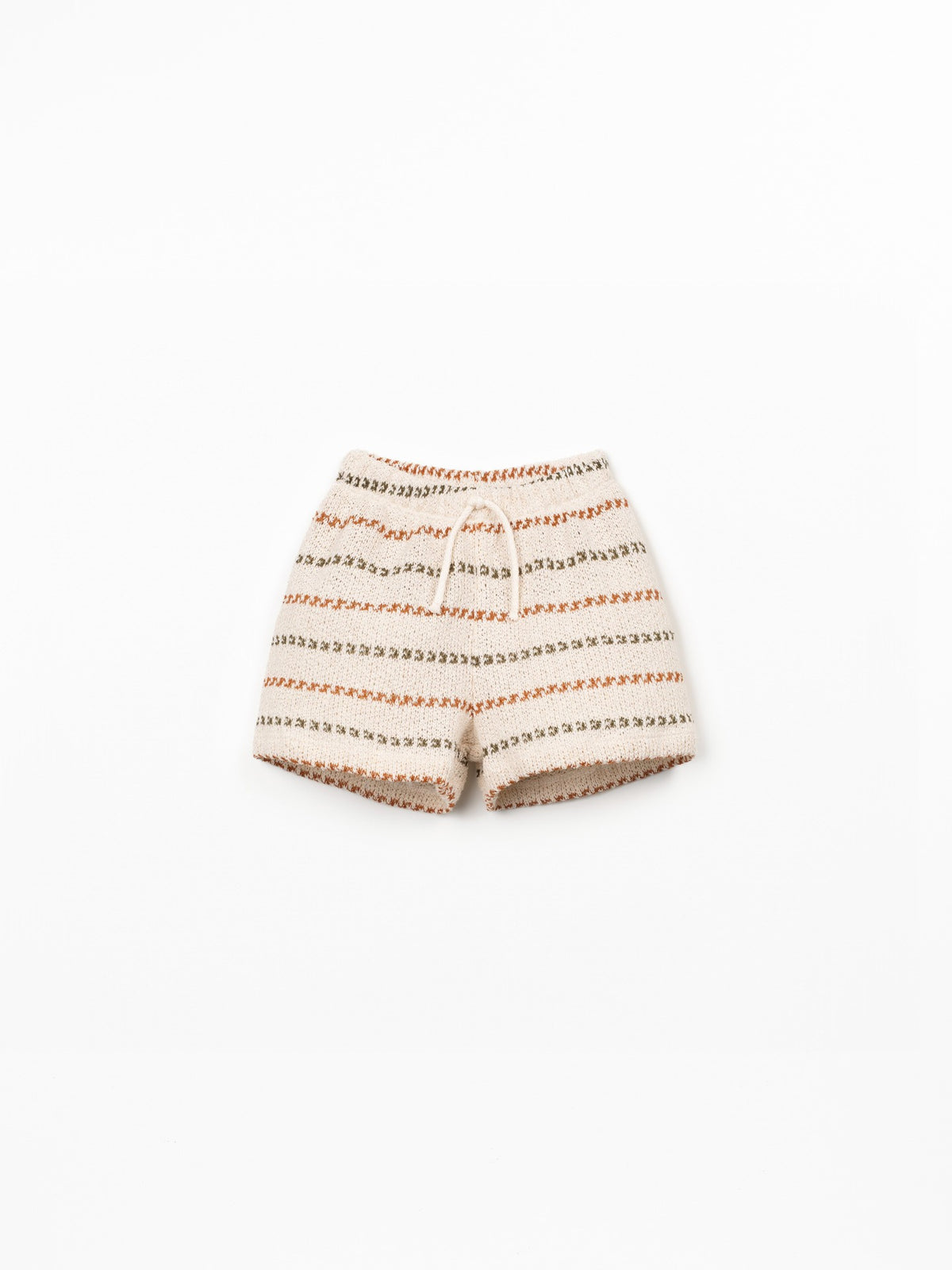 Knit shorts - Stripes