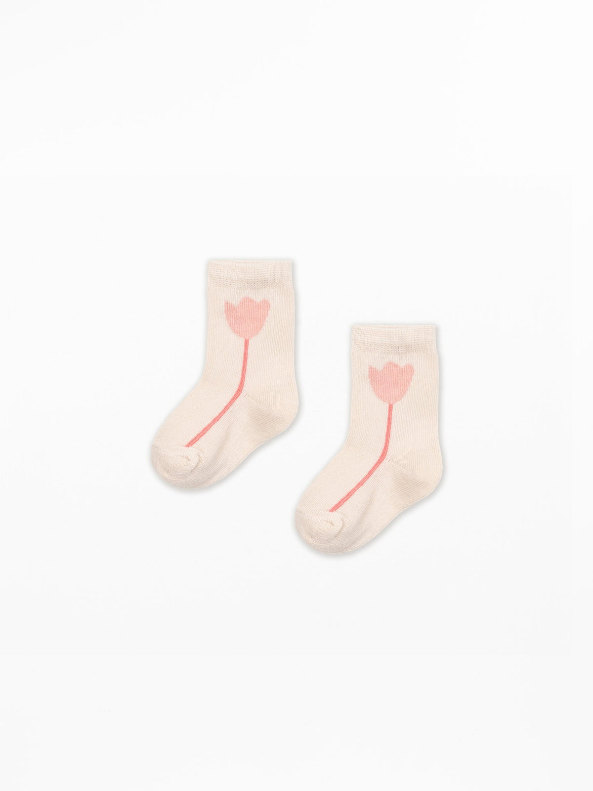 Organic Cotton Socks - Tulips