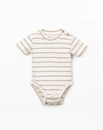 Body with chest pocket - Green Stripes