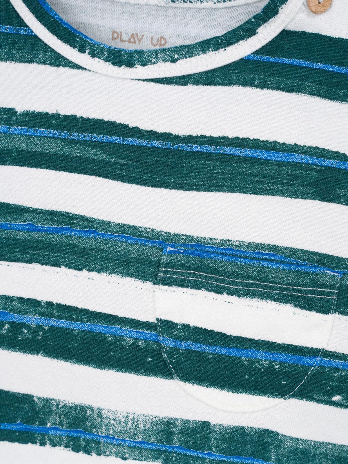 (Re-Play) Stripe Cotton t-shirt