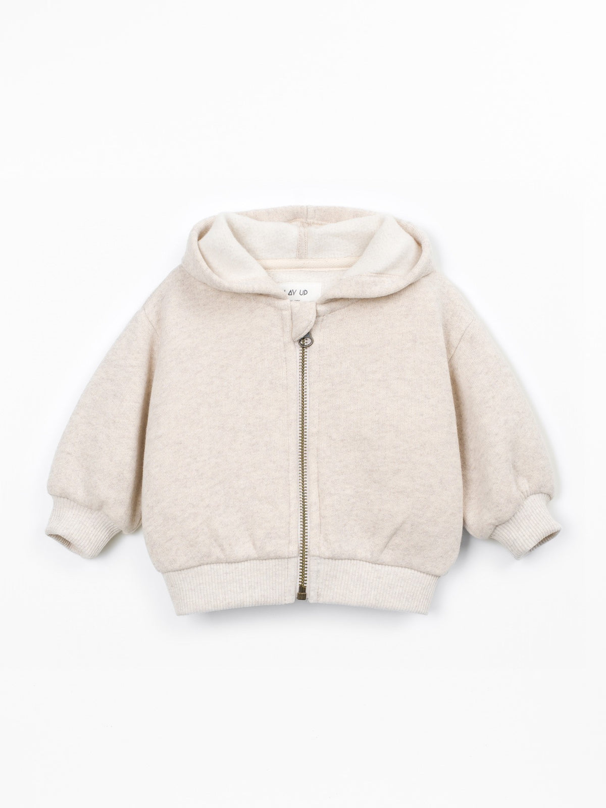Jersey Knit Hoodie - Cream