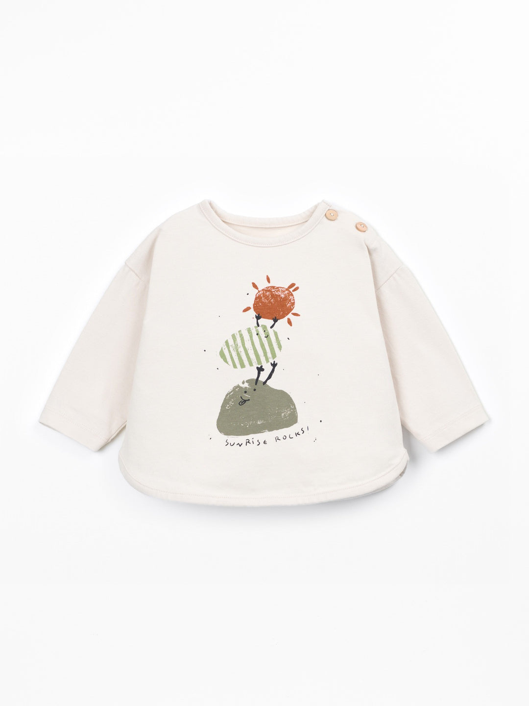 (Re-Play) Cotton t-shirt - Sunrise Rocks