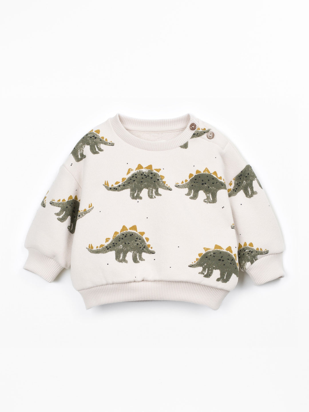 Organic Cotton Knit Sweater - Dinos