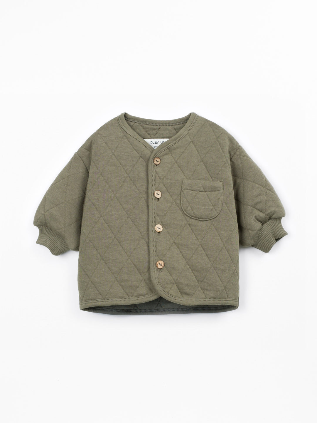 Knit Padded jacket - Khaki Green