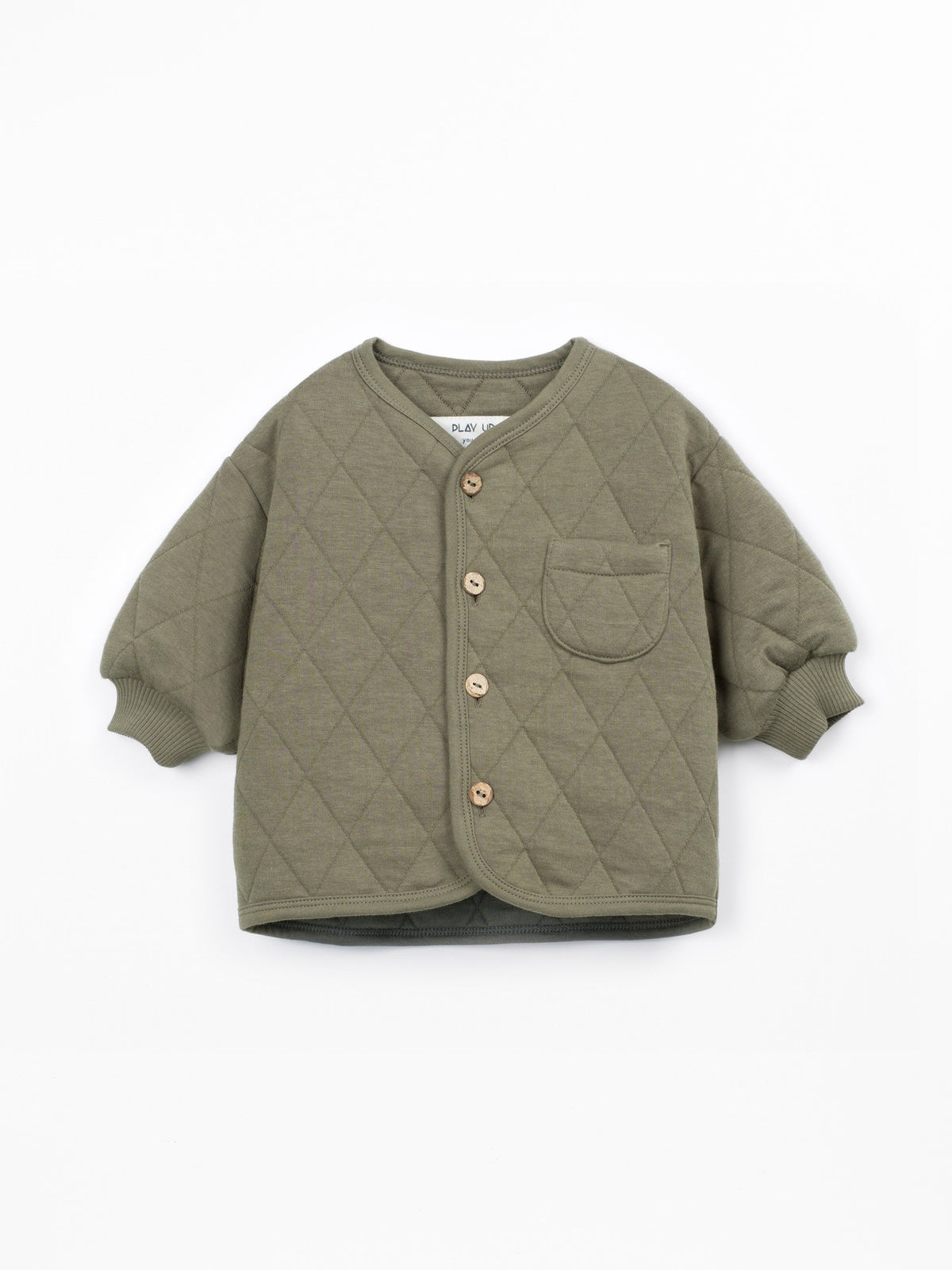 Knit Padded jacket - Khaki Green