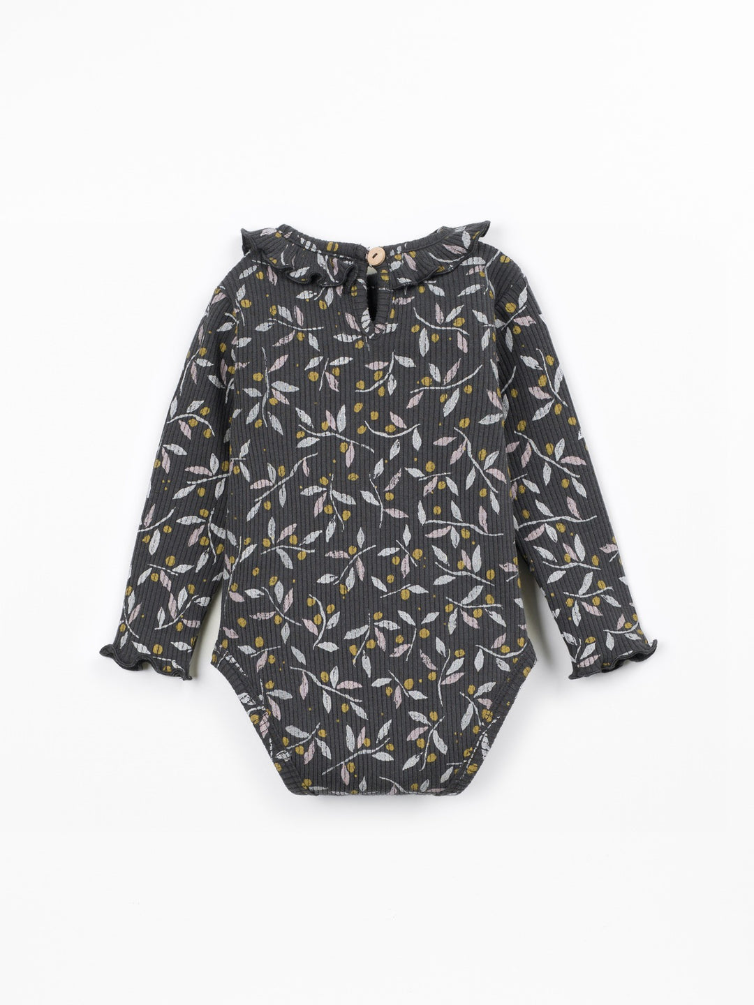 Ribbed Body with Collar - Olive Branch