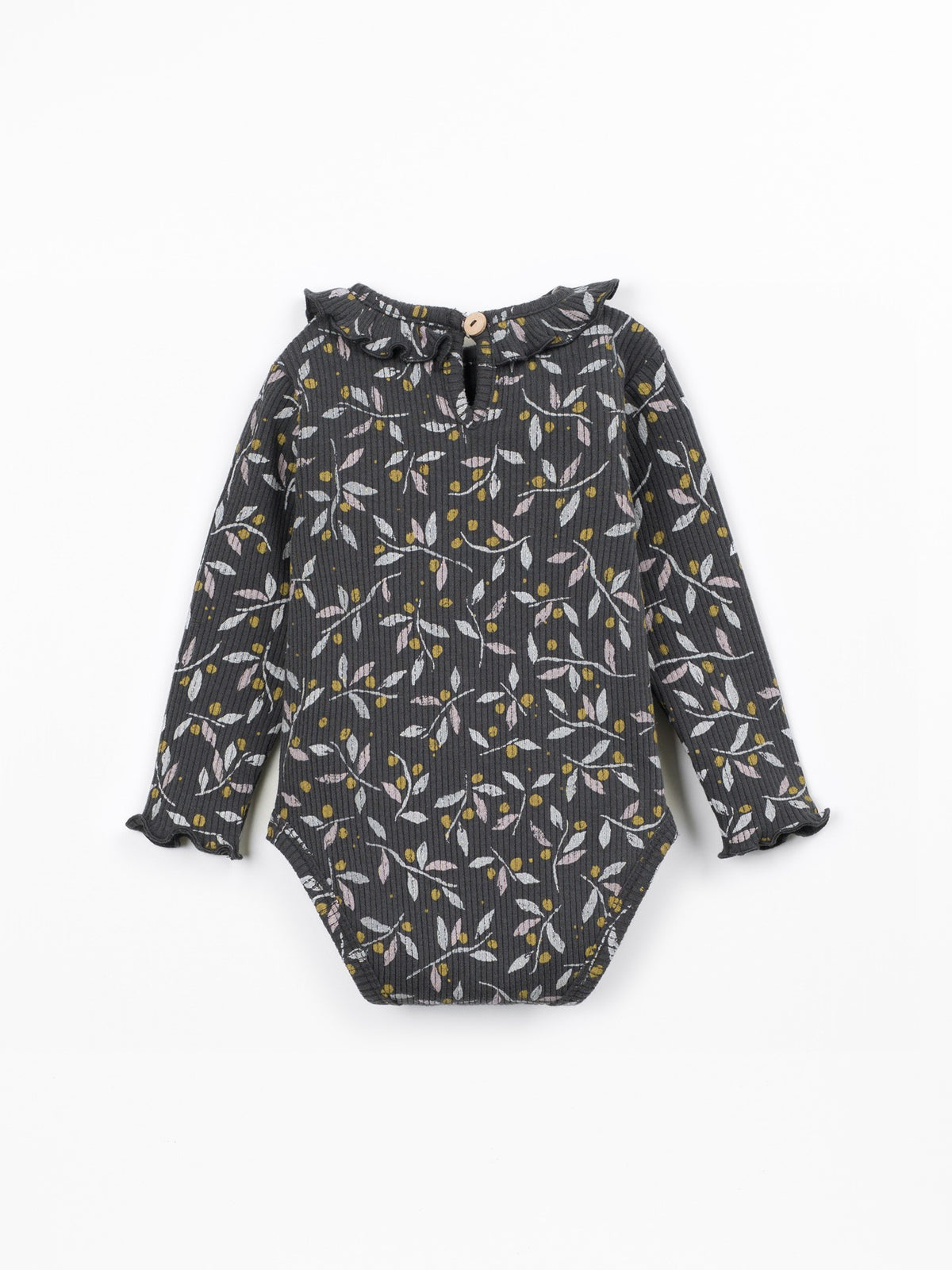 Ribbed Body with Collar - Olive Branch