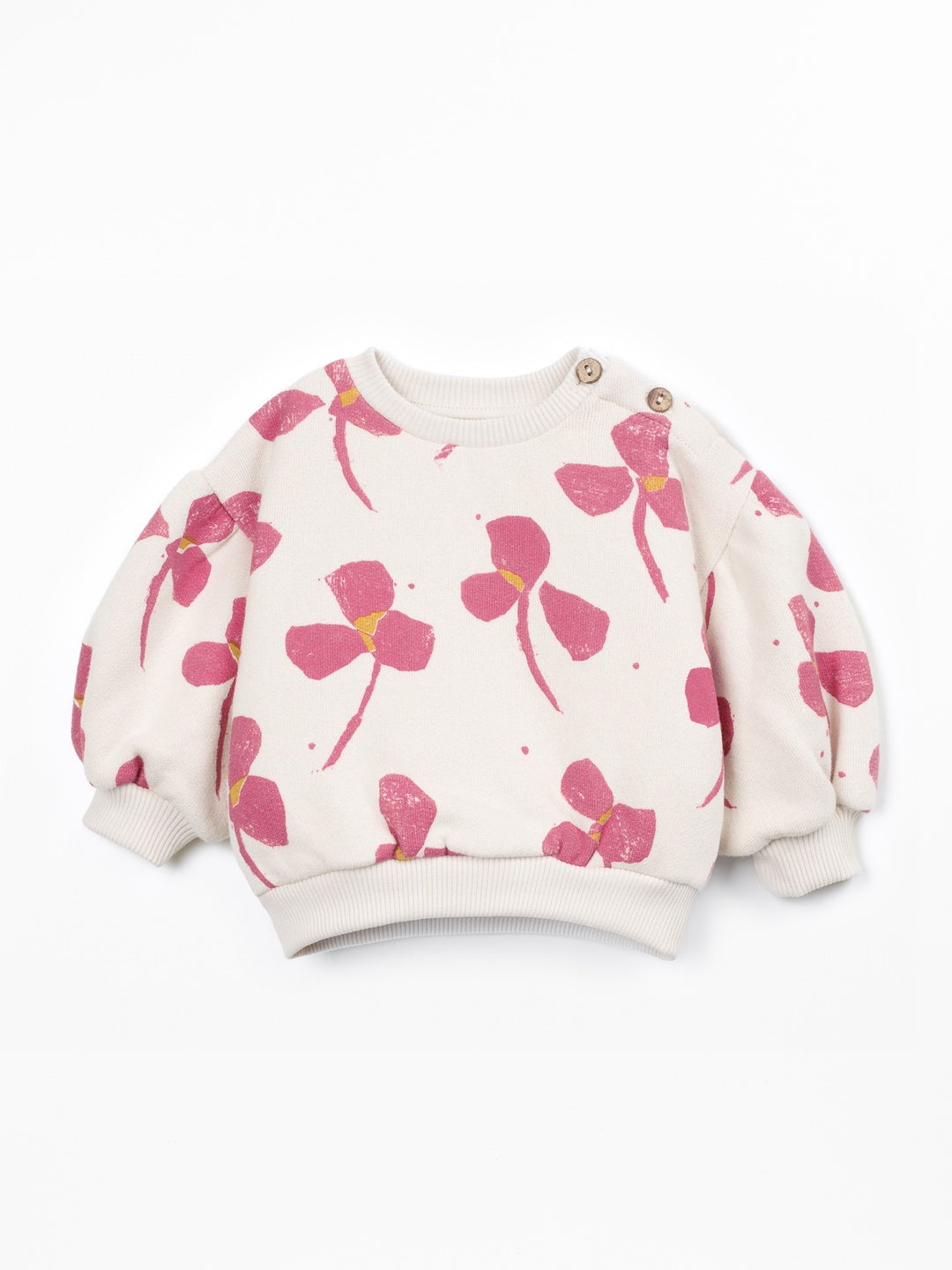 Organic Cotton Knit Sweater - Clovers