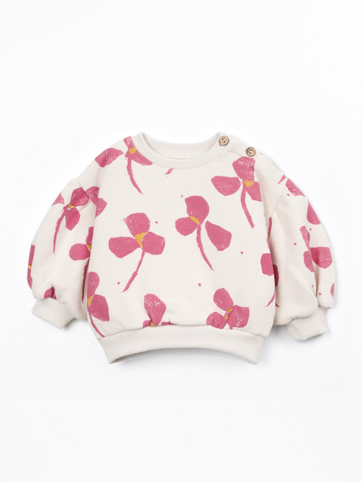 Organic Cotton Knit Sweater - Clovers